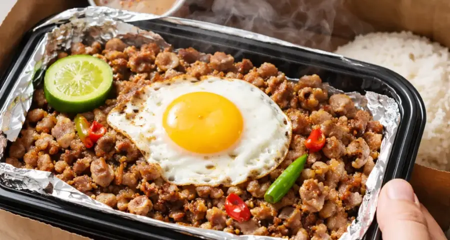 Sisig delivery — the sizzling crowd-pleaser